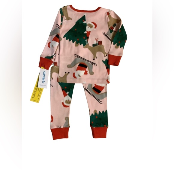 New Baby Girl Carter's
Christmas Pajamas Set Size
18 Months - Picture 2 of 3